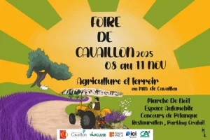 Affiche foire de Cavaillon